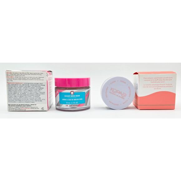 7First Aid Beauty Hello FAB Coconut Water Cream 1.7 oz & Kopari Lip Scrubby .6oz - Picture 4 of 6